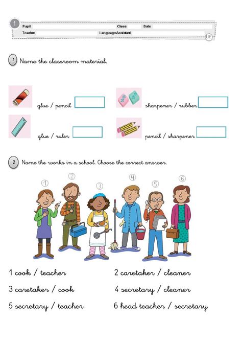 Free School Home Worksheet Download Free School Home Worksheet Png