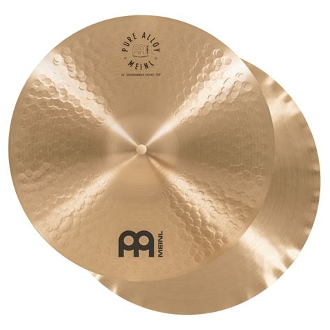 Meinl Cymbals Pure Alloy Soundwave Hihat 14 PA14SWH Shopee Thailand