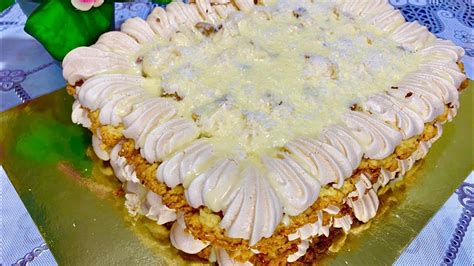 Вкусный и красивый торт "Норвежский"! - YouTube
