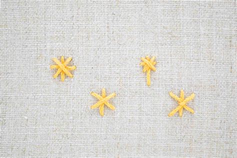 How To Work A Star Embroidery Stitch