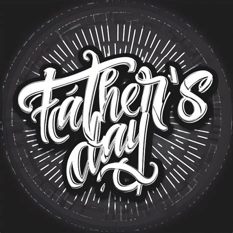Fathers Day Celebration With Australian Flag Patriotic Typography