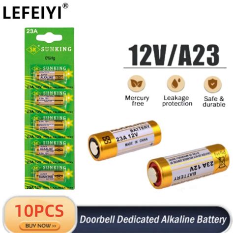 Батарейка А23 (23А) 12V, High Voltage Alkaline, уп. 10 шт - купить с ...