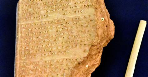 Epic Of Gilgamesh Tablet From Hattusa Illustration World History