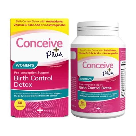 Conceive Plus Women's Birth Control Detox 60 Capsules | Inish Pharmacy ...