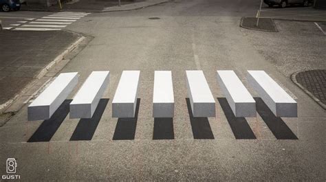 Optical illusion of floating crosswalk in Iceland – Vuing.com