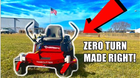 Toro Timecutter 42 Zero Turn Mower 75746 Walk Around Review Youtube