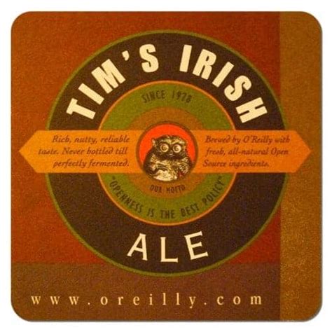 Tims Irish Ale Beer Mat Drip Mat