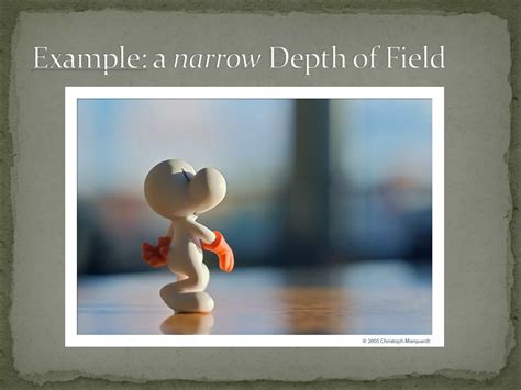 aperture depth  field pptx