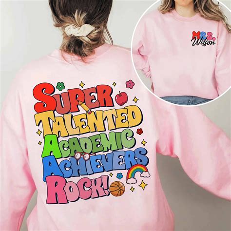 Staar Super Talented Academic Achievers Rock Testing Day Shirt Custom