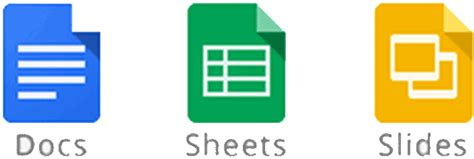 Qu Est Ce Que Google Docs Sheets Et Slides Coursinfo Fr