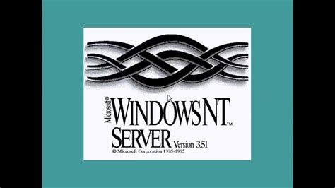 Перезалив 2015 Обзор Windows Nt 351 Server Youtube