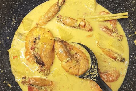 3 Resepi Udang Masak Lemak Pelbagai Resepi Dan Pedas Berapi