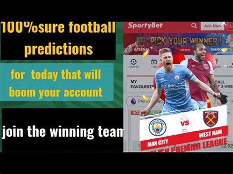 Sure Football Prediction For Today Match Sportybet Worldwide