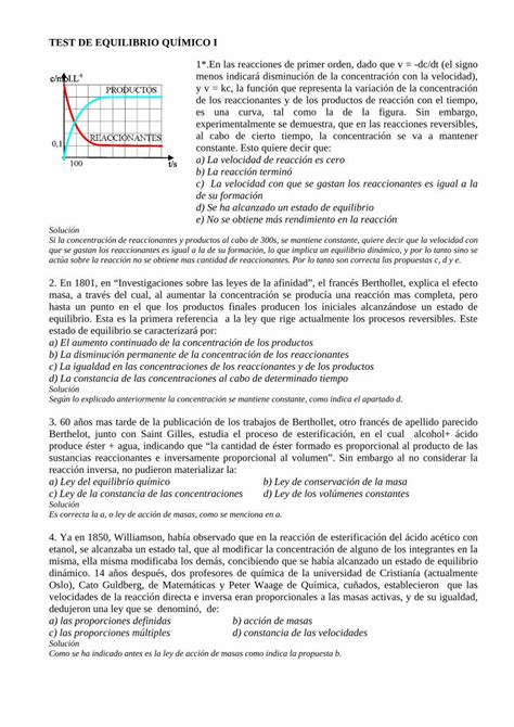 Pdf Test De Equilibrio Qu Mico I Pdf Filetest De Equilibrio