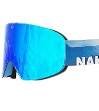 NAKED Optics Skibrille Snowboardbrille für Männer und Frauen Spiegel