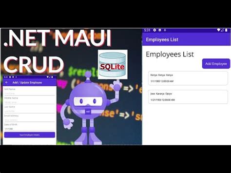 CRUD NET MAUI APP USING SQLITE HOW TO CREATE NET MAUI APP CRUD