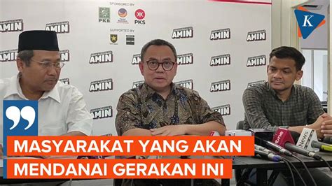 Sudirman Said Klaim Dana Timnas Amin Bersumber Dari Masyarakat