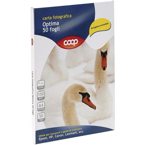 Fogli Carta Lucida A Gr Optima X Coop Pz Coop Shop