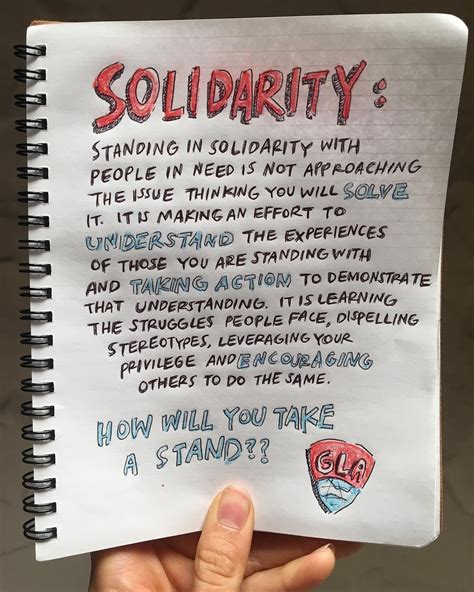 What’s your definition of solidarity? We can’t wait to come together with our students this ...