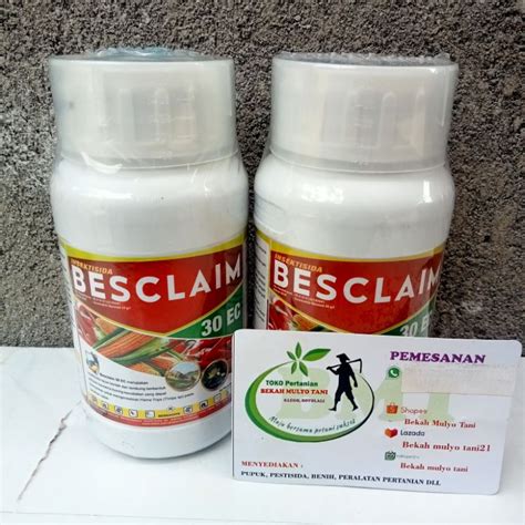 Jual Insektisida Besclaim 30 EC 250 Ml Pembasmi Hama Ulat Tanaman