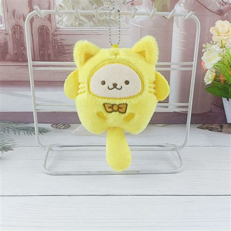 Kawaii Hello Kitty Plush Kuromi Plush Doll Toys Cute Plush Keychain