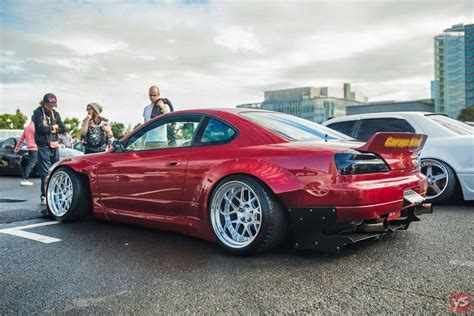 Red Nissan Silvia Rocket Bunny Nissan Silvia Nissan Voiture