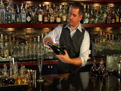 How To Saber A Bottle Of Champagne Raising The Bar With Jamie Boudreau Small Screen Youtube