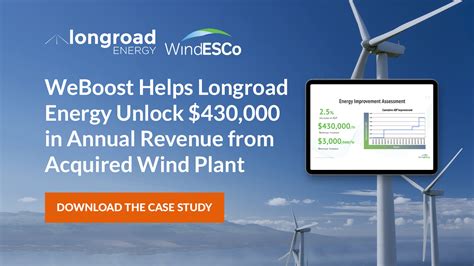 Longroad Energy Wind Farm Case Study Windesco Weboost Software