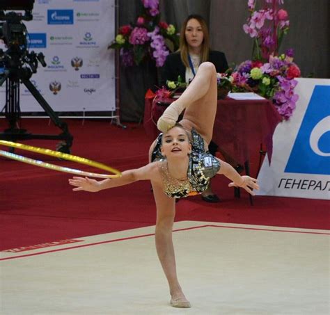 Dina Averina Hoop Performance At Grand Prix Moscow