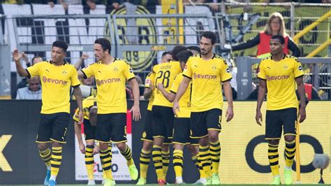 Aufstellung Bvb Gegen Borussia M Nchengladbach Im Dfb Pokal