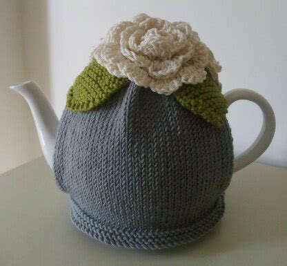 Summer Roses Tea Cosy Knitting Crochet Pattern By Buzybee Lovecrafts