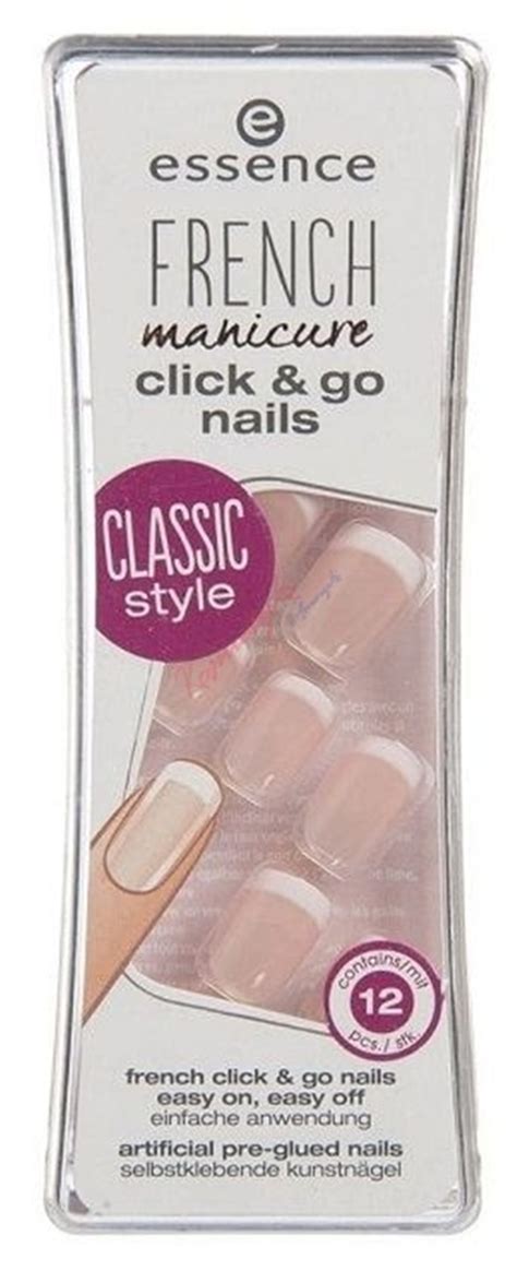 Essence French Manicure Click Go Nails Paznokcie French Cena