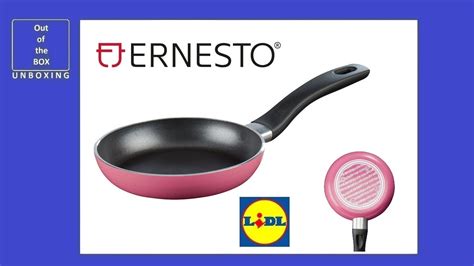 Ernesto Aluminum Frying Pan Unboxing Lidl Cm Coating Ilag Youtube