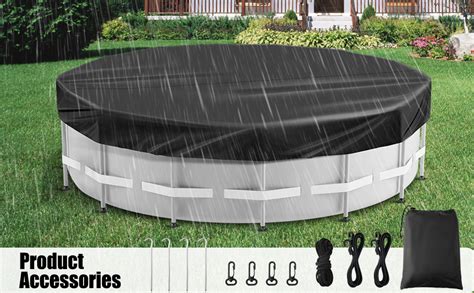 15 Ft Round Pool Cover Solar Cover For Above Ground Pool With Pool