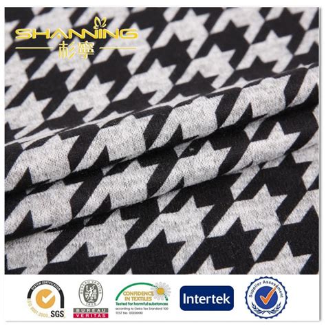 Supply Cvc Cotton Polyester Spandex Printing Knit Sweater Fabric