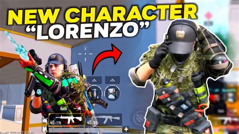 NEW CHARACTER LORENZO LANGSUNG BARBAR AUTO JAGO PUBG MOBILE YouTube