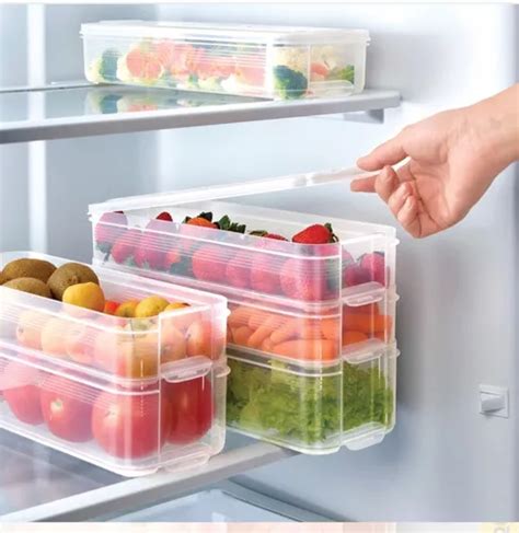 Organizador Alimentos Refri Contenedores Tapa Betterware En Venta