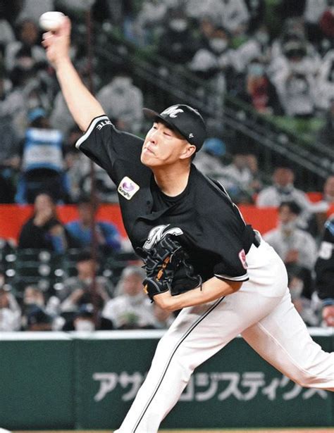 【ロッテ】西野勇士が右肘手術後最長の6イニング3失点で開幕2連勝「ゲームをつくれたのは良かった」：中日スポーツ・東京中日スポーツ