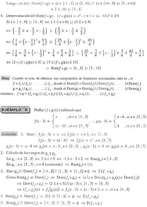 FUNCIONES COMPUESTAS EJEMPLOS Y EJERCICIOS RESUELTOS PDF