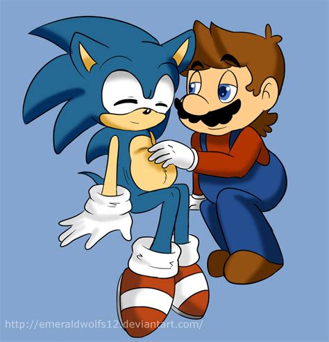 Mario and sonic preggy by MariobrosYaoiFan12 on DeviantArt