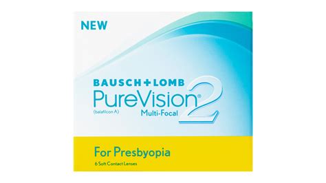 Purevision 2 HD Presbyopia 6 Lenses Box Monthly Multifocal Contact