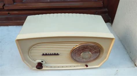 POSTE RADIO À lampes PHILIPS Philetta Vintage TSF avec tuner FM MP3 SD