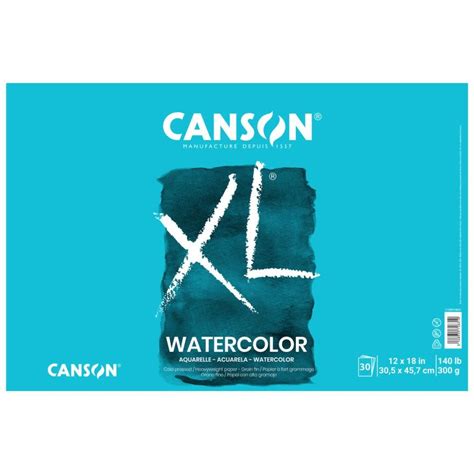 Canson Xl Watercolor Pad 12x18 140lb 30 Sheets Endeavours Thinkplay