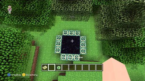 How To Build A End Portal Minecraft Xbox 360 Youtube