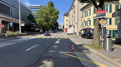 Stadt St Gallen SG E Bike Fahrer Nach Kollision Mit Lieferwagen