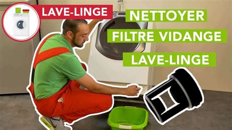 Lave Linge Comment Nettoyer Un Filtre De Vidange De Lave Linge