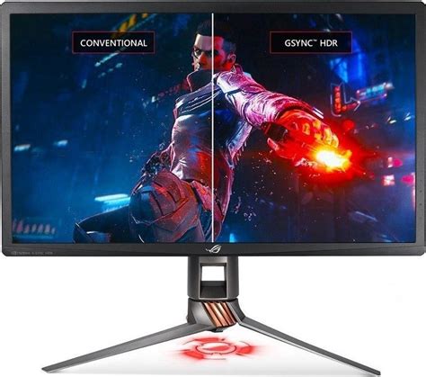 Asus Rog Swift Pg27uq Gaming Monitor 27” 4k Uhd 3840 X 2160 Overclockable 144hz G Sync Hdr