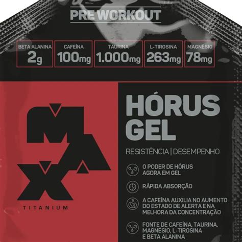 Horus Gel Display Pr Treino Sach S Max Titanium