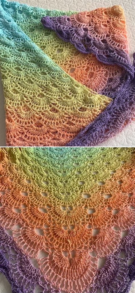 Beautiful Virus Shawls Beautiful Colorful Virus Shawls Pattern Center