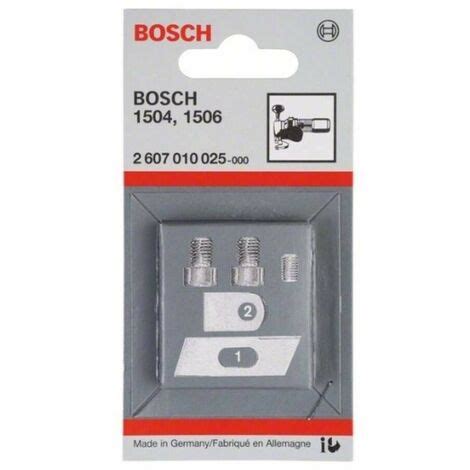 Bosch 2607010025 Set 5 Cuchillas Para Cizallas GSC 2 8